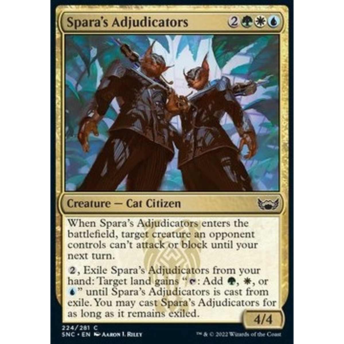 Spara's Adjudicators - Giudici di Sparo - [SNC] [NM] [Foil]
