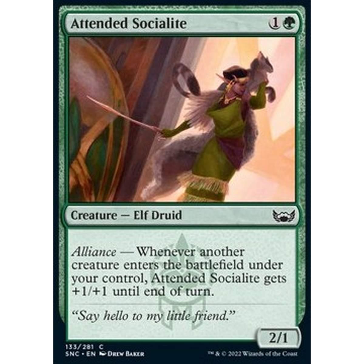 Attended Socialite - Aristocratica Accompagnata - [SNC] [NM] [Foil]