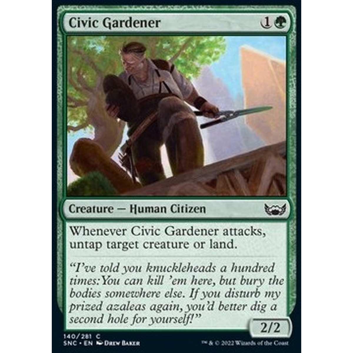 Civic Gardener - Giardiniere Urbano - [SNC] [NM] [Foil]