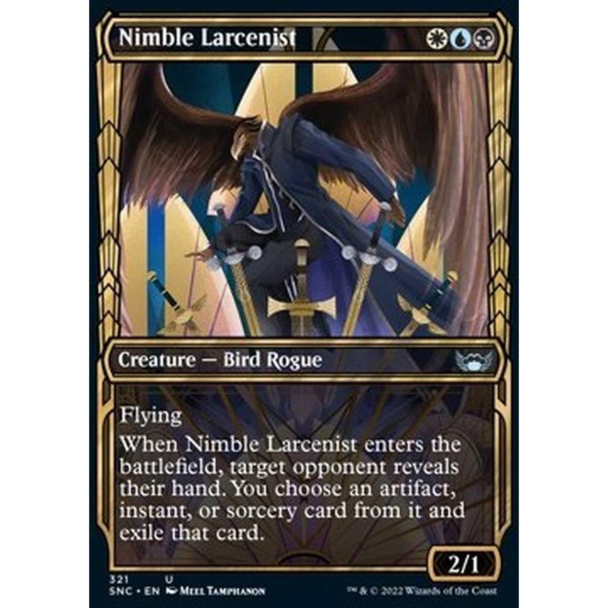 Nimble Larcenist (V.1) - Ladro Agile (V.1) - [XSNC] [NM]