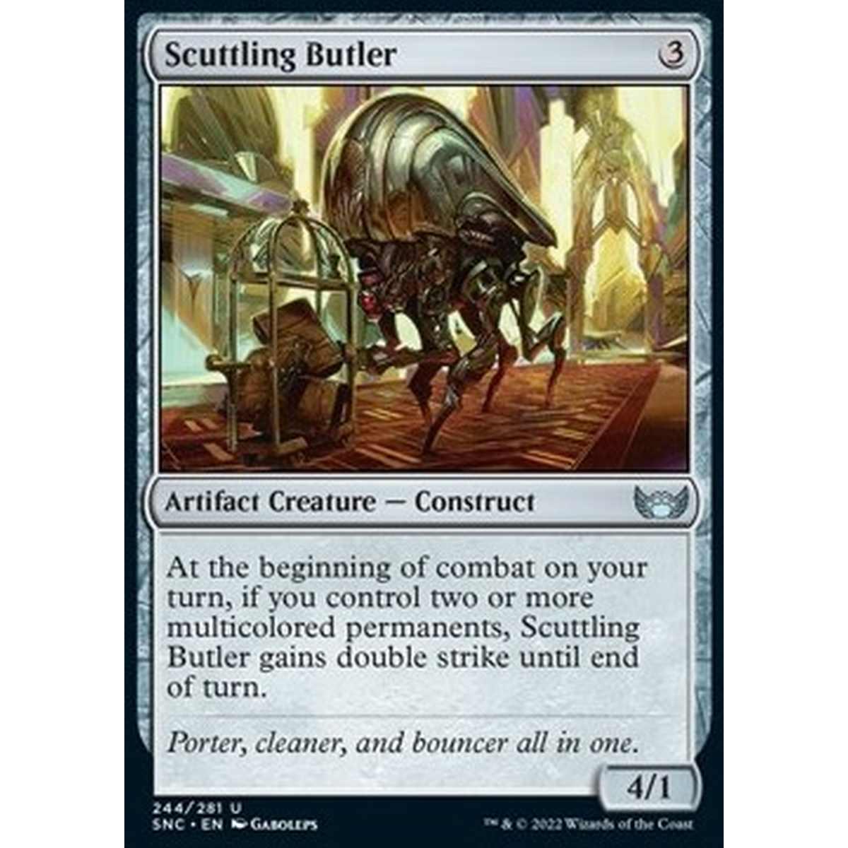 Scuttling Butler - Maggiordomo Sferragliante - [SNC] [NM]