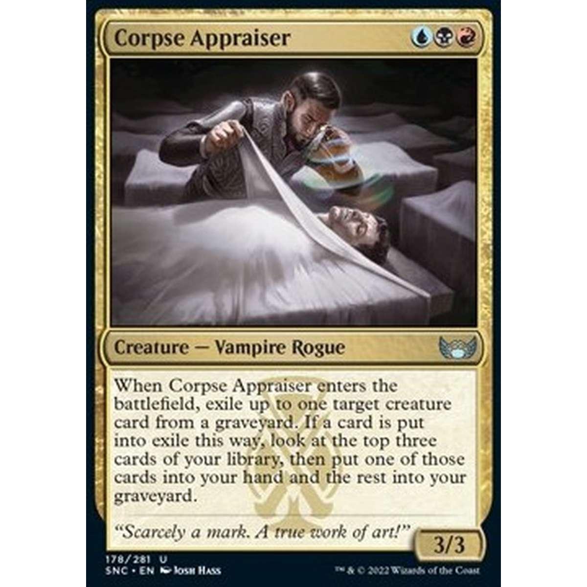 Corpse Appraiser - Valutatore di Cadaveri - [SNC] [NM]