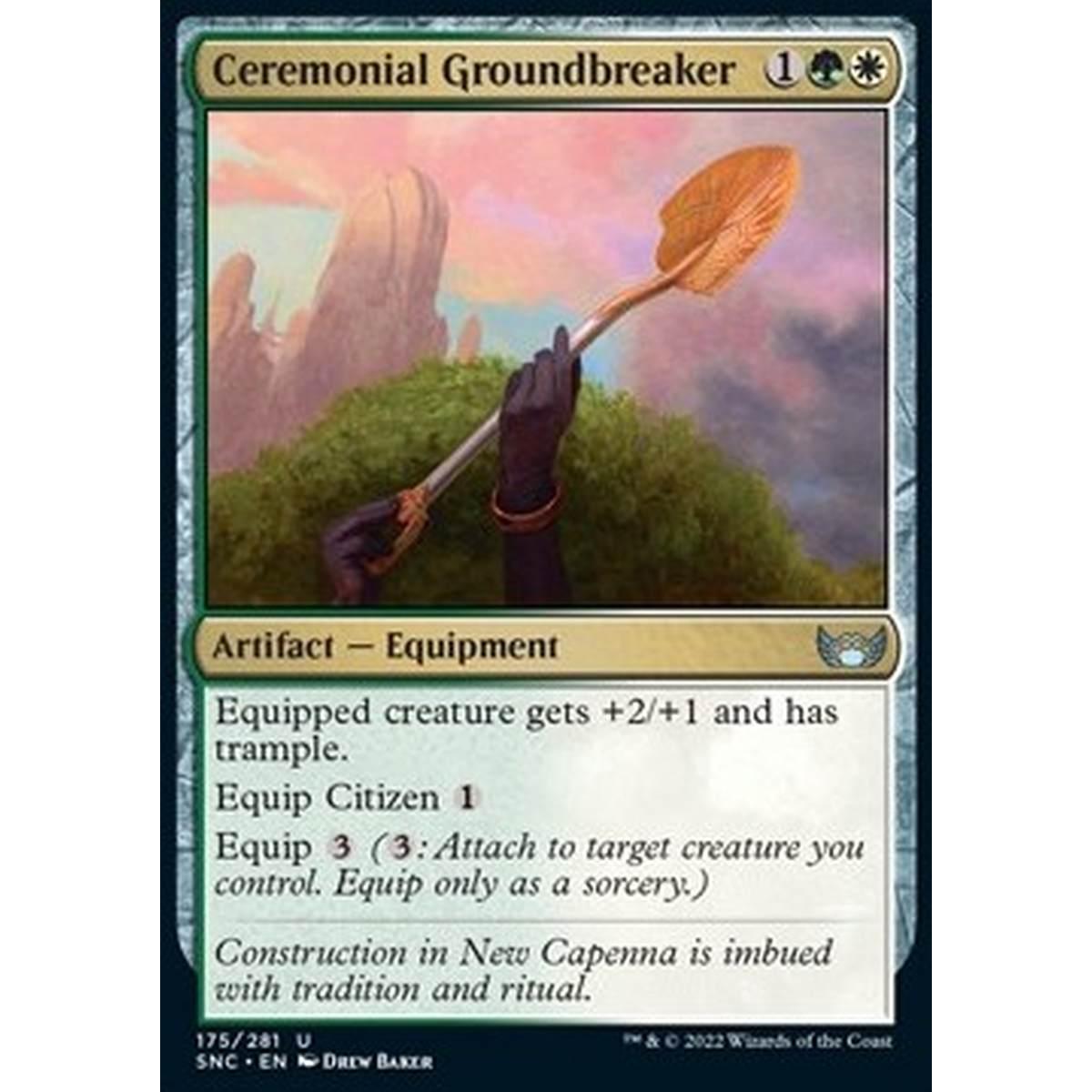 Ceremonial Groundbreaker - Pala Cerimoniale - [SNC] [NM]