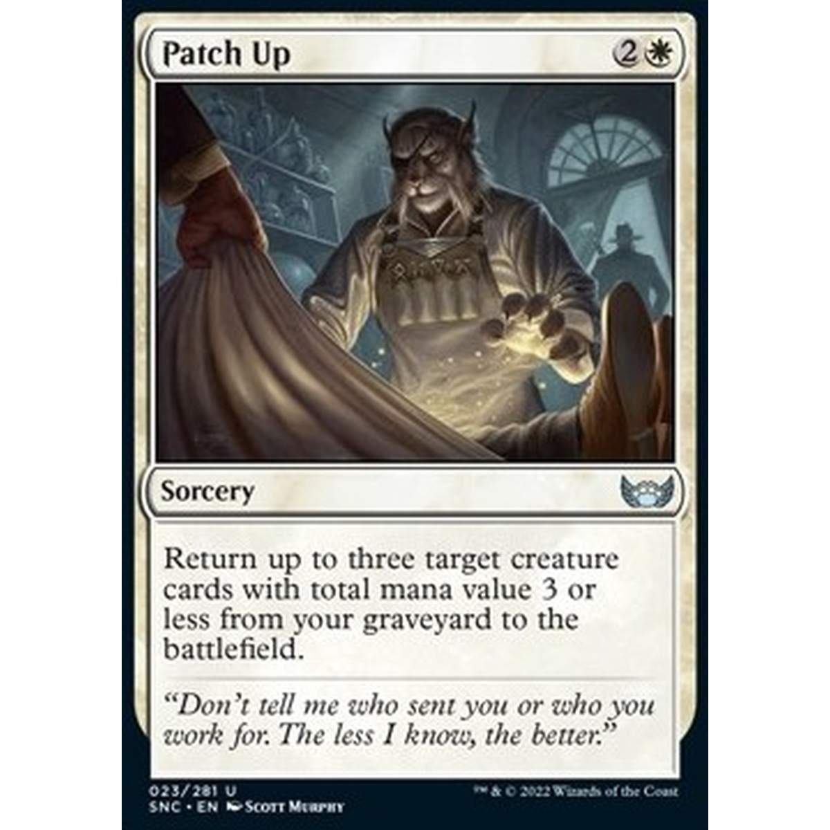 Patch Up - Ricucire - [SNC] [NM]