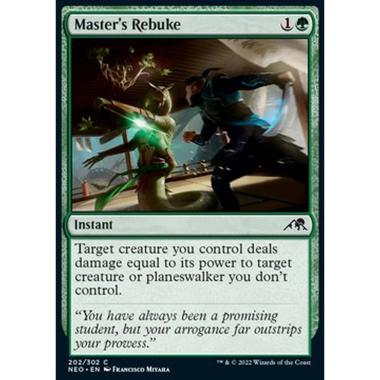 Master's Rebuke - Master's Rebuke - [NEO] [NM] [Foil]
