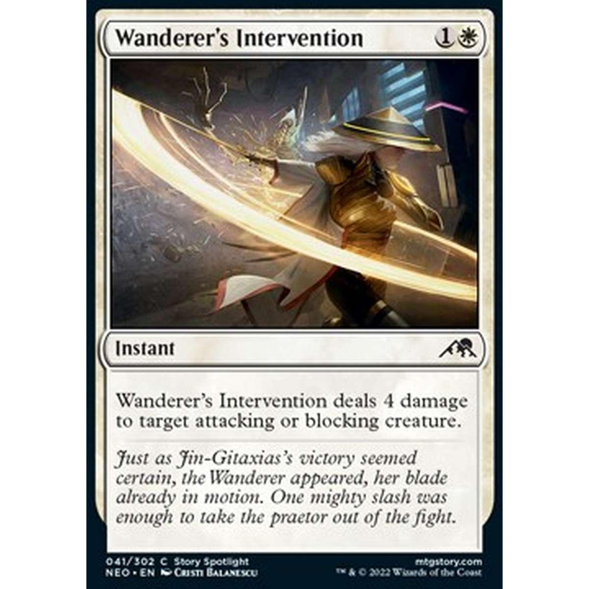 Wanderer's Intervention - Intervento della Viandante - [NEO] [NM] [Foil]