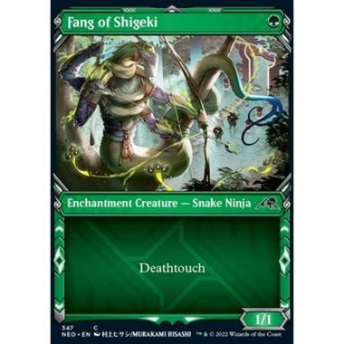 Fang of Shigeki - Zanna di Shigeki - [XNEO] [NM] [Foil]