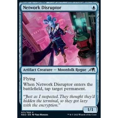 Network Disruptor - Sabotatore della Rete - [NEO] [NM] [Foil]