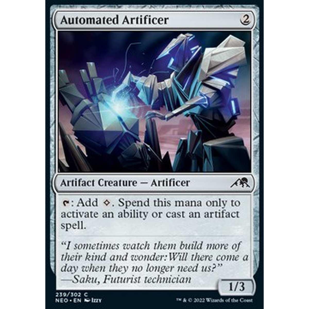 Automated Artificer - Automa Artefice - [NEO] [NM] [Foil]