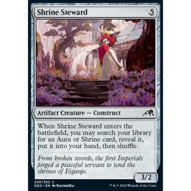 Shrine Steward - Attendente del Santuario - [NEO] [NM] [Foil]