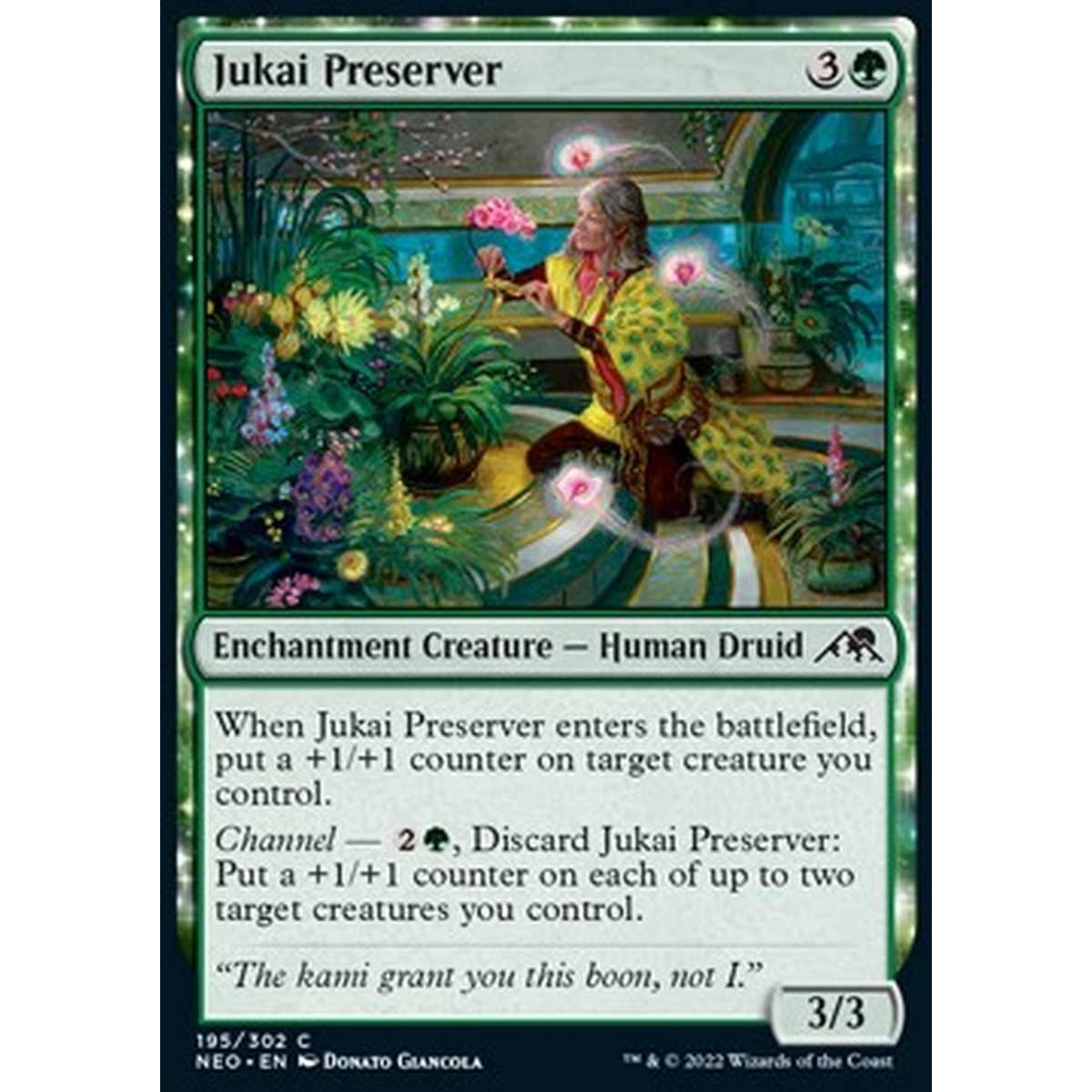 Jukai Preserver - Protettrice di Jukai - [NEO] [NM] [Foil]