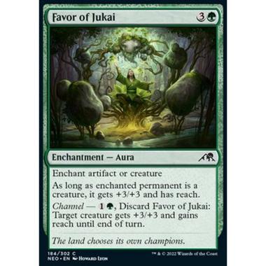 Favor of Jukai - Favore di Jukai - [NEO] [NM] [Foil]