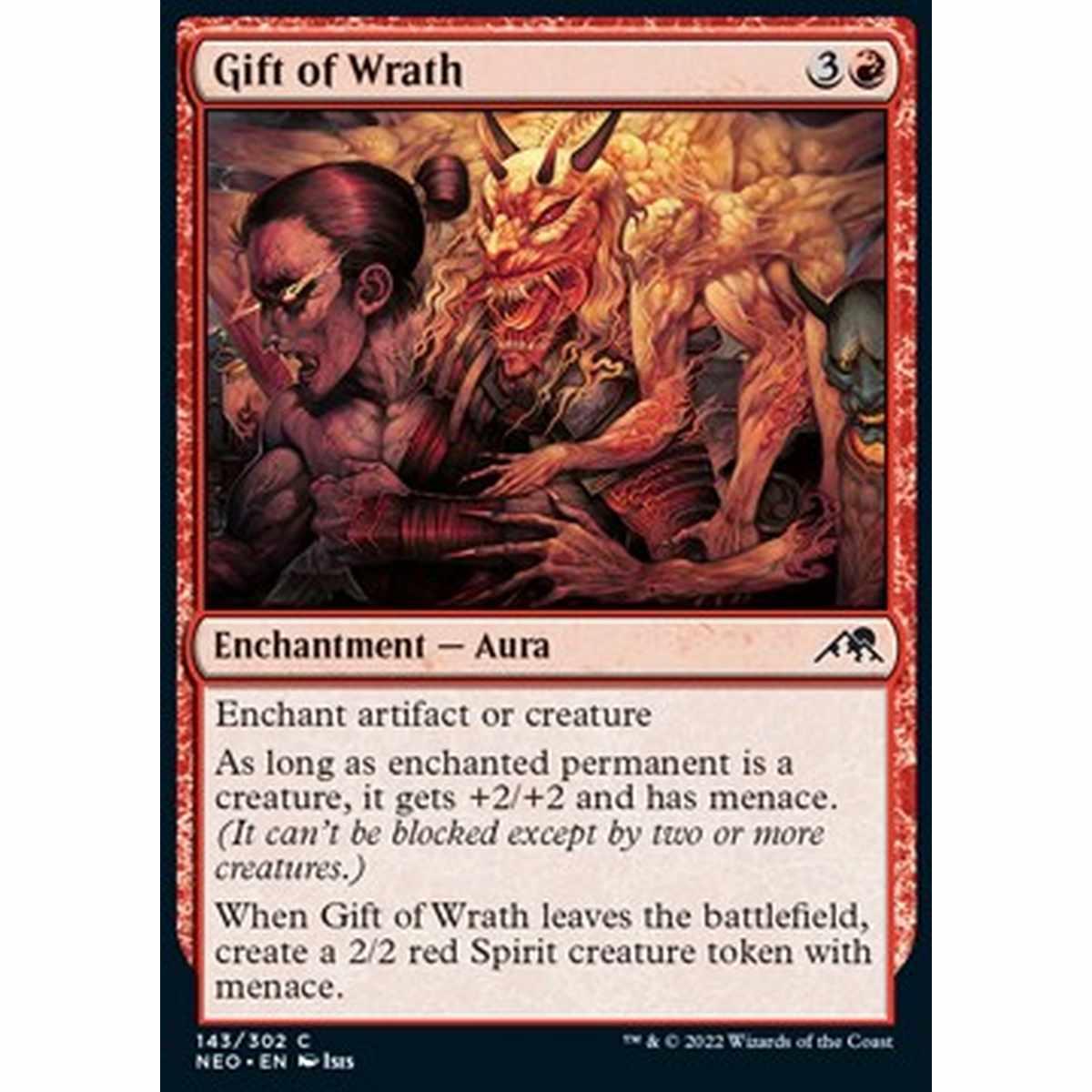 Gift of Wrath - Dono dell'Ira - [NEO] [NM] [Foil]