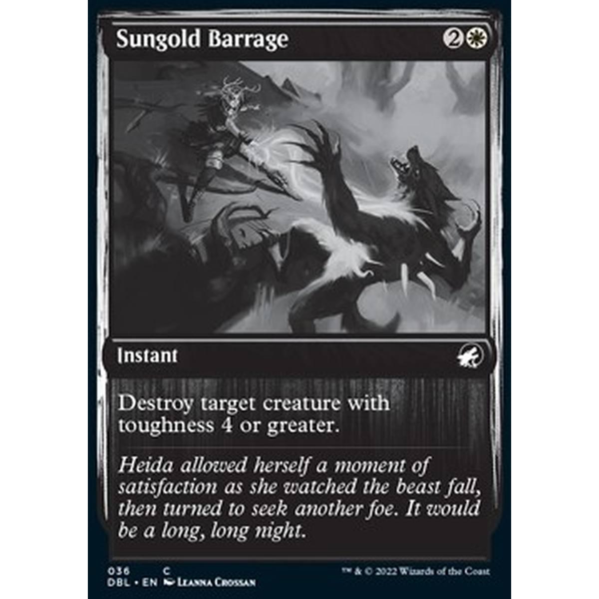 Sungold Barrage - Sungold Barrage - [DBL] [NM]
