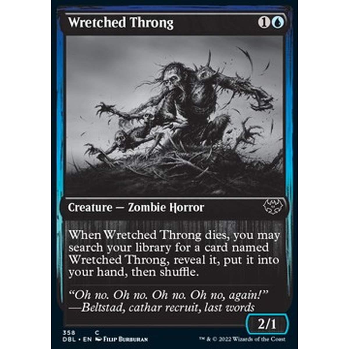 Wretched Throng - Wretched Throng - [DBL] [NM]