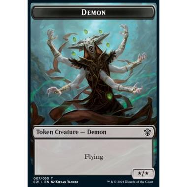 Demon Token (B */*) // Fungus Beast Token (G 4/4) - Demon Token (B */*) // Fungus Beast Token (G 4/4) - [XC21] [NM]
