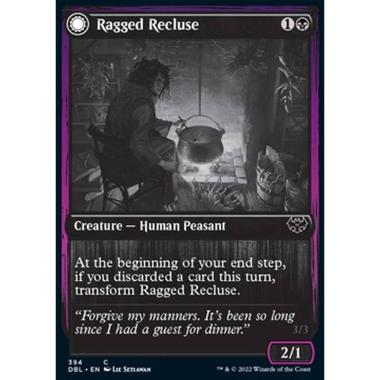Ragged Recluse // Odious Witch - Ragged Recluse // Odious Witch - [DBL] [NM]