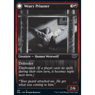 Weary Prisoner // Wrathful Jailbreaker - Weary Prisoner // Wrathful Jailbreaker - [DBL] [NM]