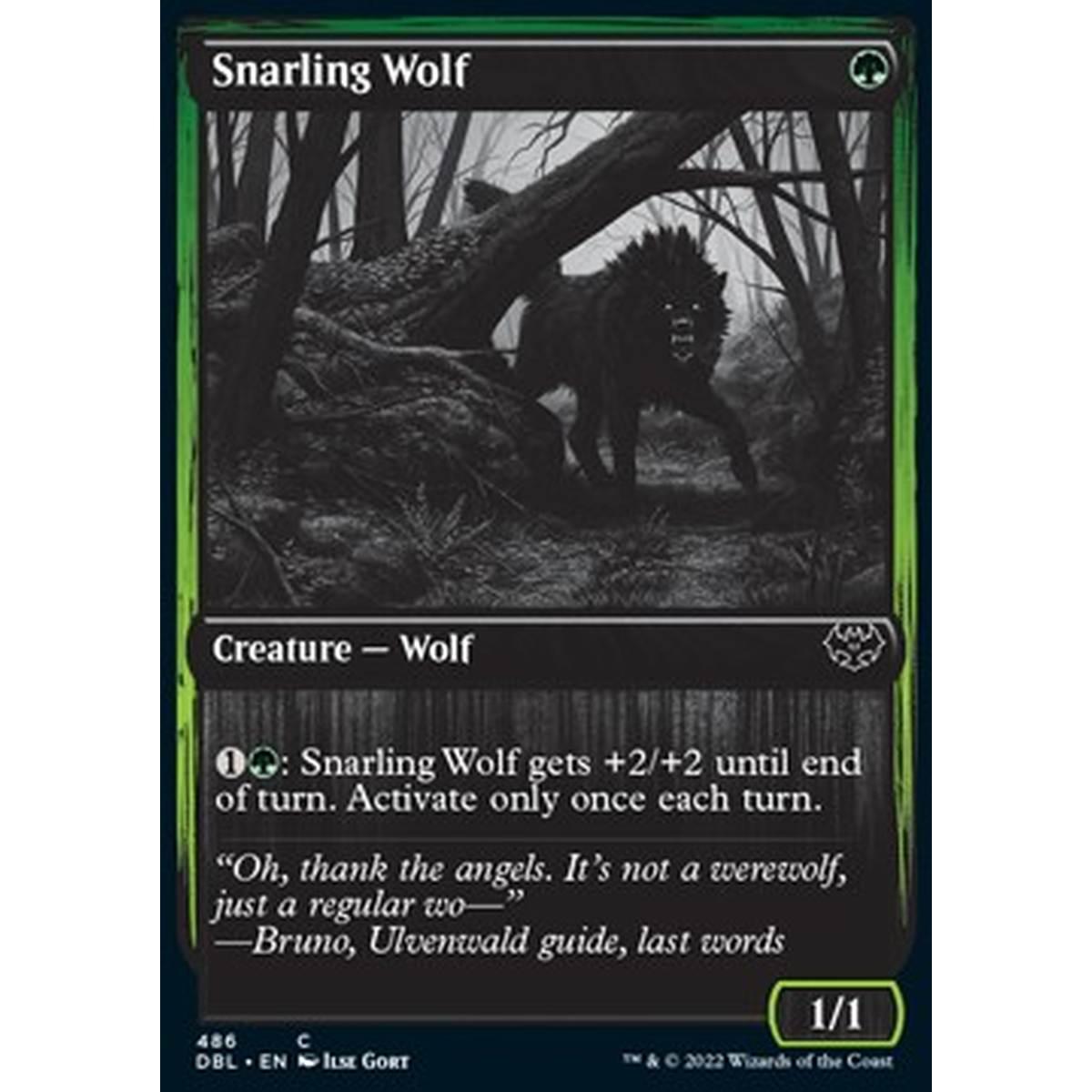Snarling Wolf (V.2) - Snarling Wolf (V.2) - [DBL] [NM]