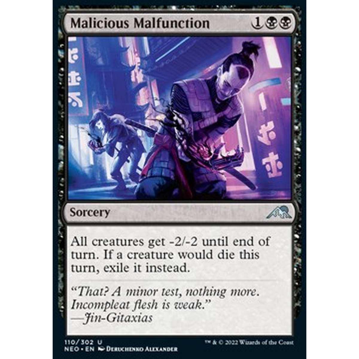 Malicious Malfunction - Avaria Malefica - [NEO] [NM]