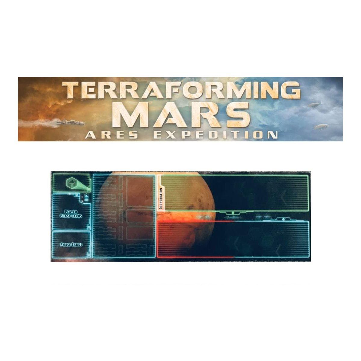 Terraforming Mars - Ares Expedition - Playmat per 2 Giocatori
