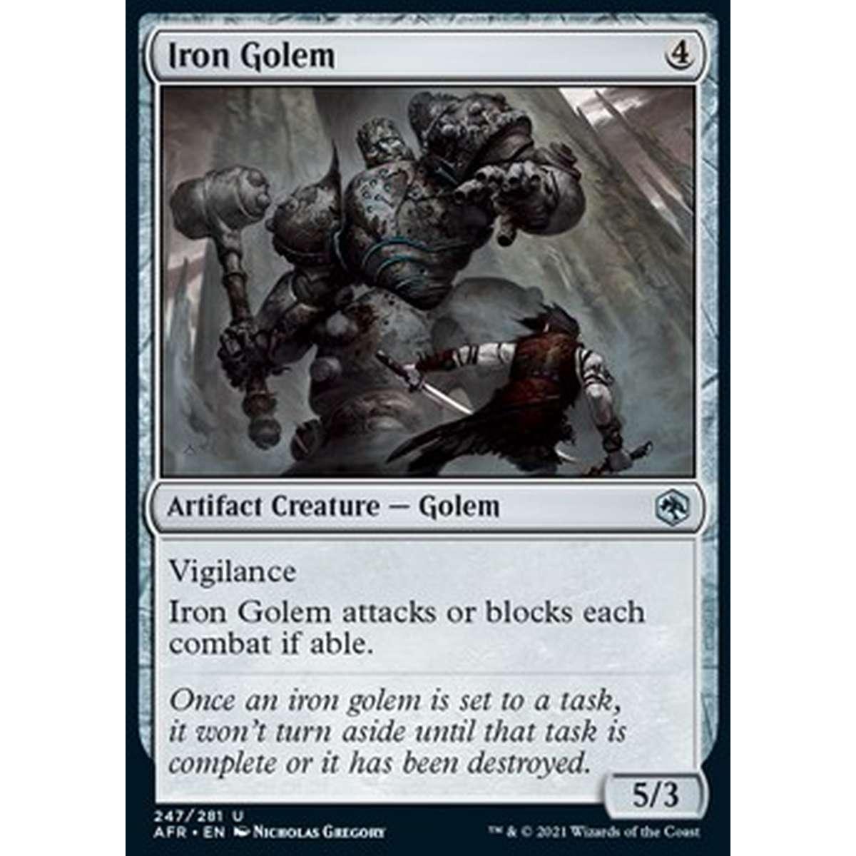 Iron Golem - Golem di Ferro - [AFR] [NM]