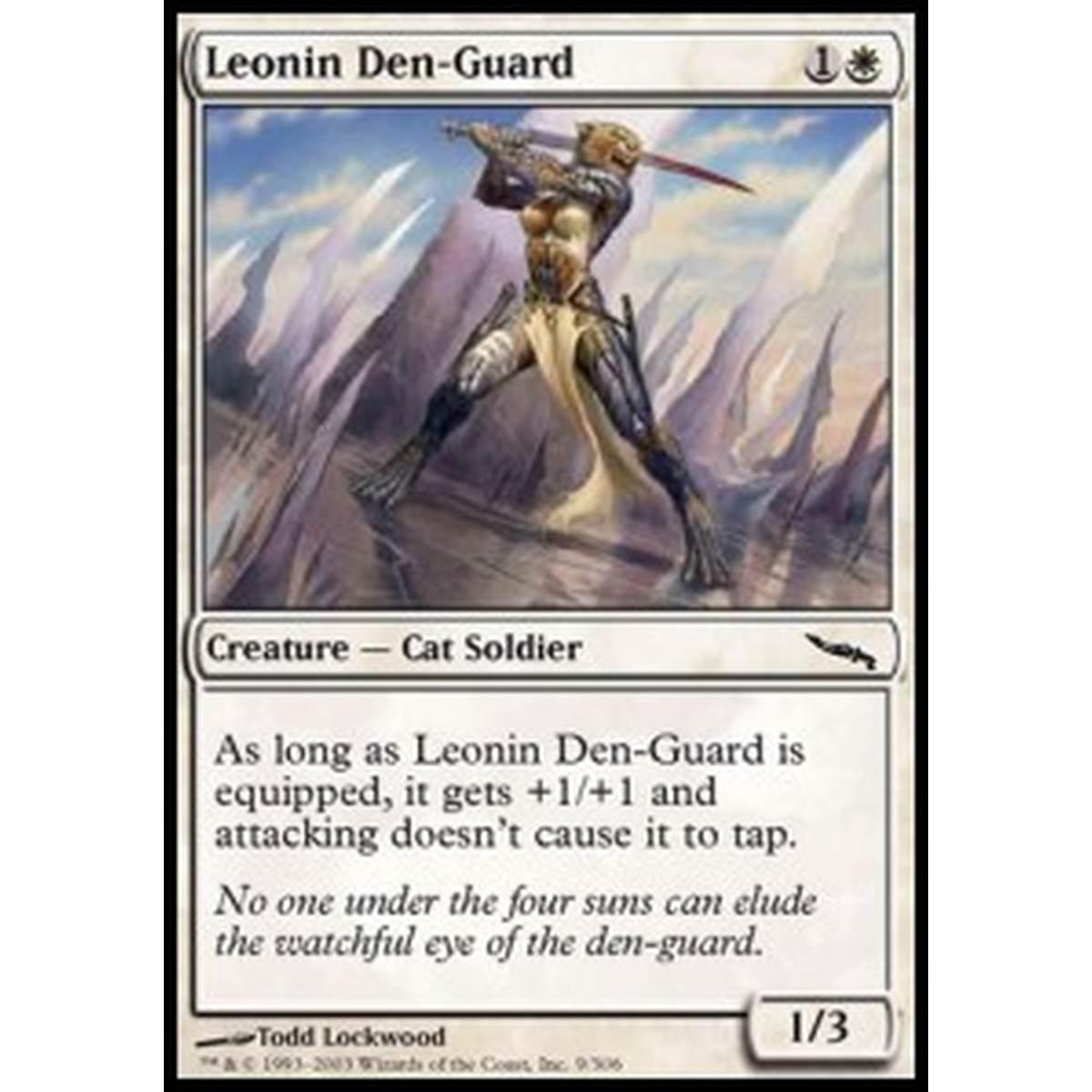 Leonin Den-Guard - Leonin Den-Guard - [MRD] [EX]