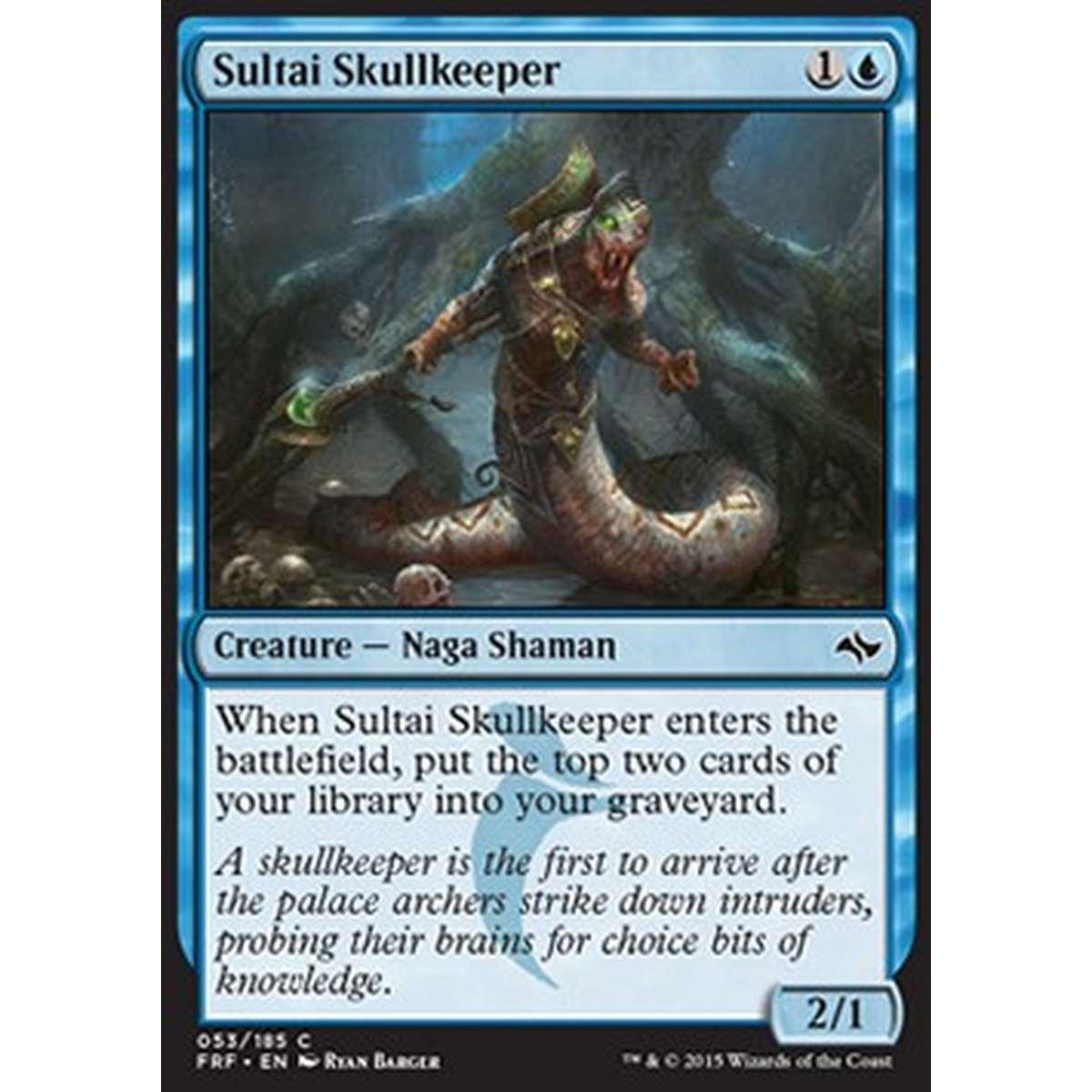 Sultai Skullkeeper - Ricercatore di Teschi Sultai - [FRF] [NM]