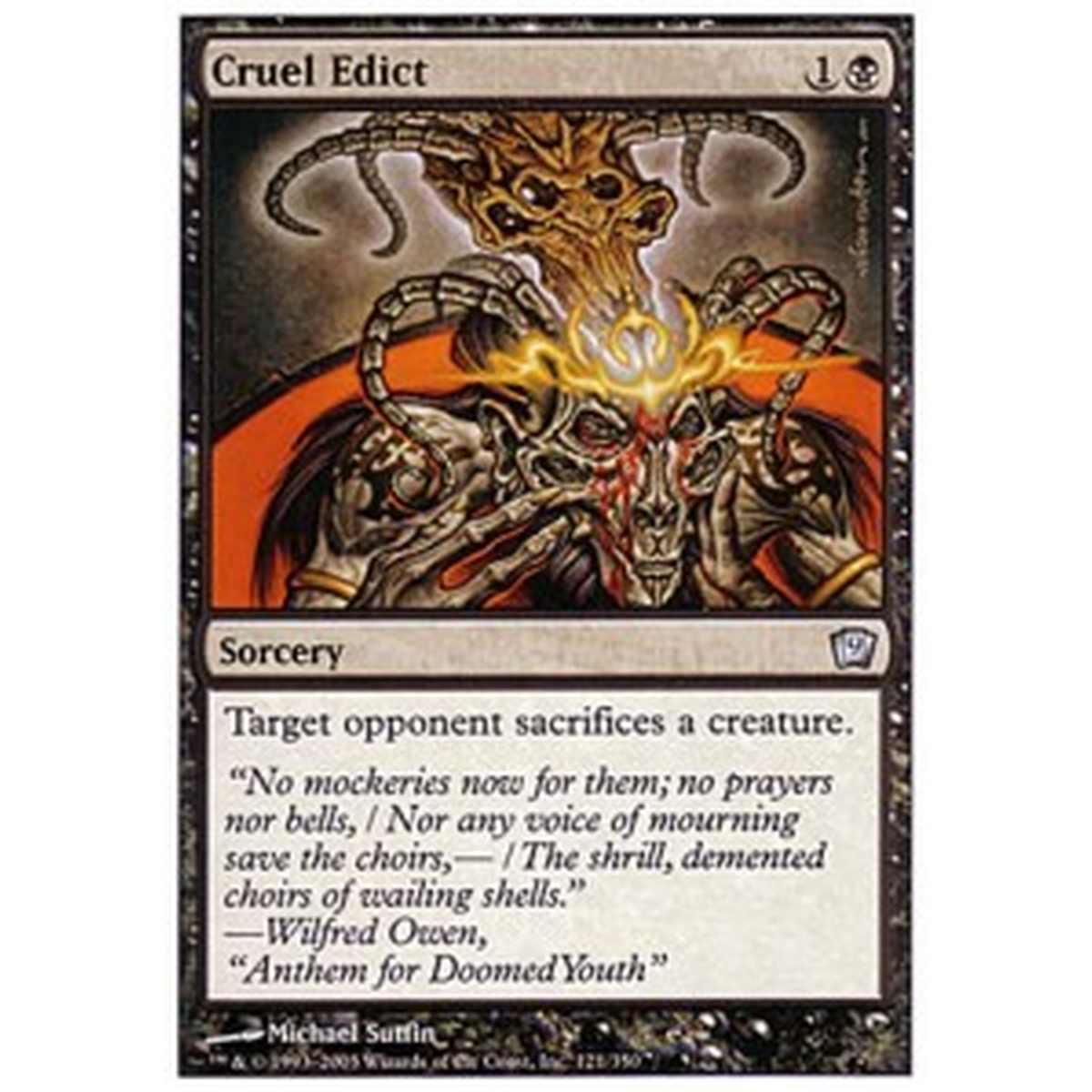 Cruel Edict - Editto Crudele - [9ED] [EX]