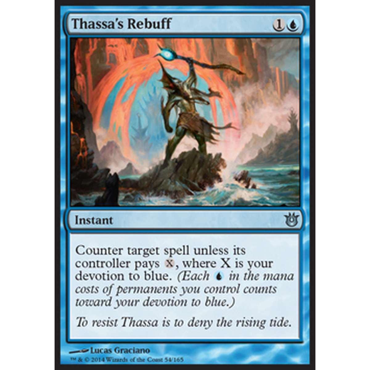Thassa's Rebuff - Rifiuto di Thassa - [BNG] [NM]