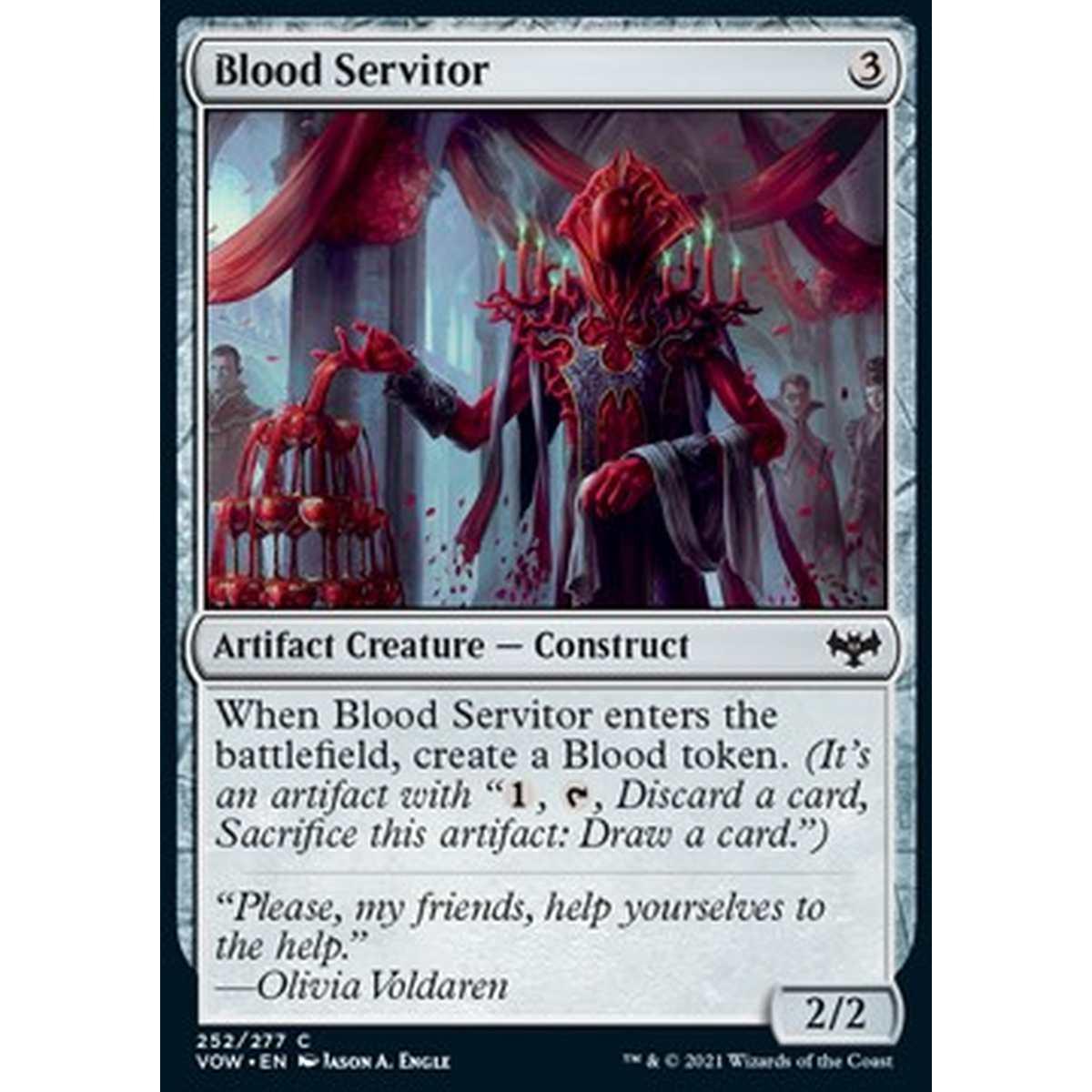 Blood Servitor - Servitore di Sangue - [VOW] [NM] [Foil]