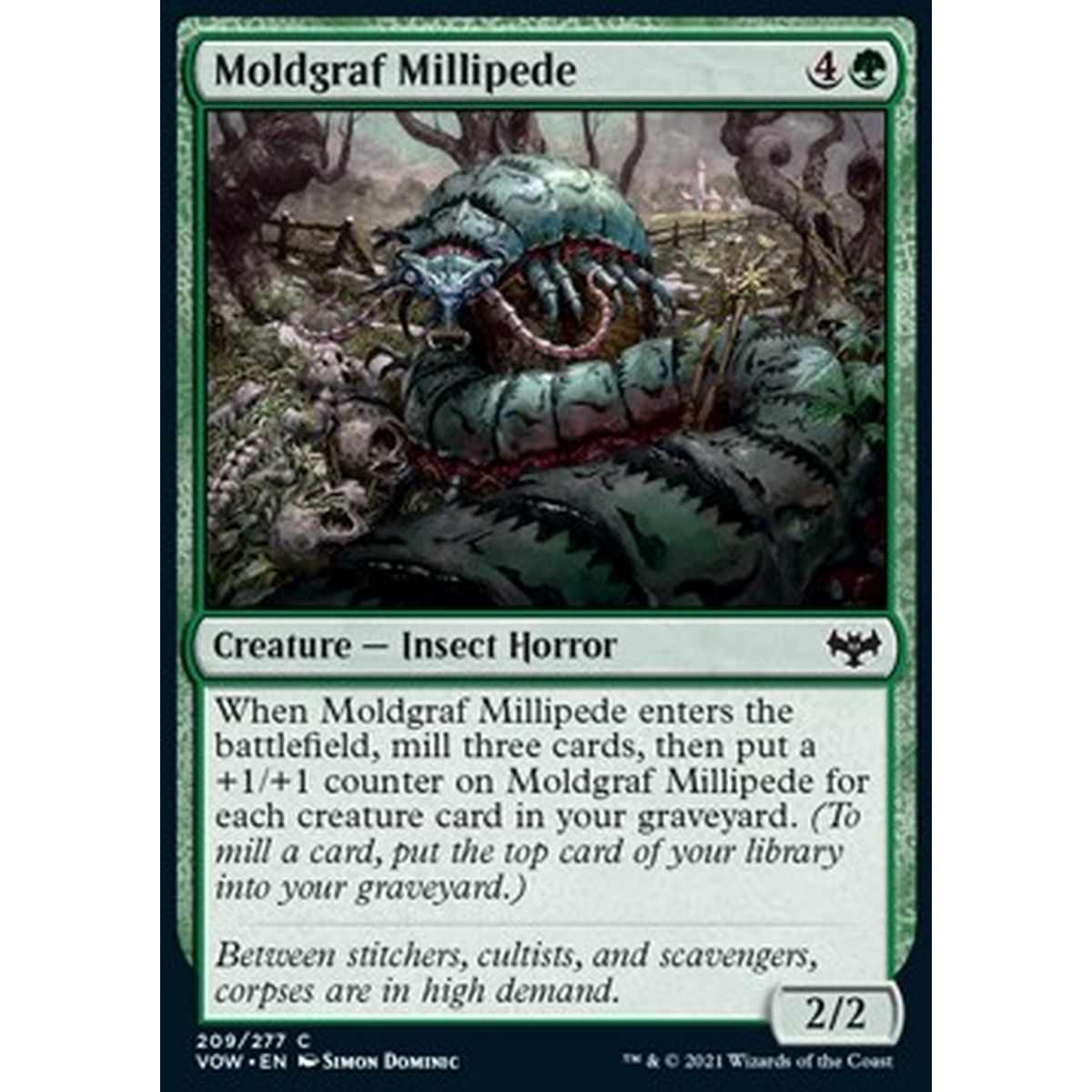Moldgraf Millipede - Millepiedi Ammuffito - [VOW] [NM] [Foil]