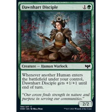 Dawnhart Disciple - Discepola Albacorno - [VOW] [NM] [Foil]