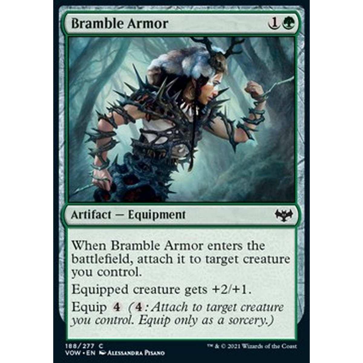 Bramble Armor - Corazza di Rovi - [VOW] [NM] [Foil]