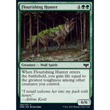 Flourishing Hunter - Cacciatore Florido - [VOW] [NM] [Foil]
