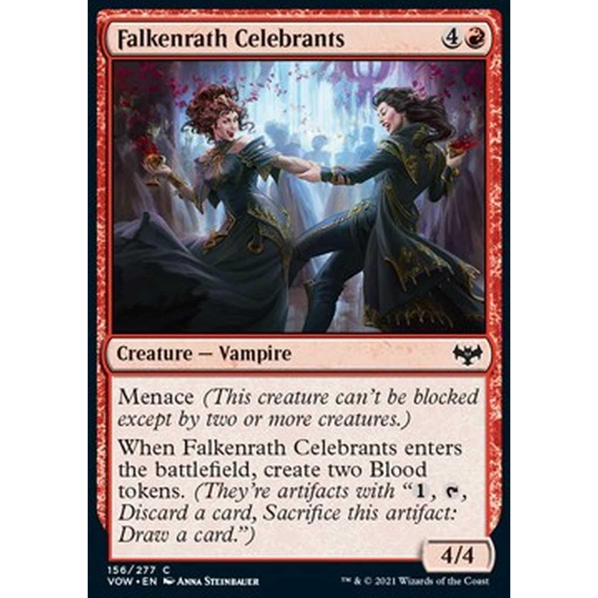 Falkenrath Celebrants - Celebranti Falkenrath - [VOW] [NM] [Foil]