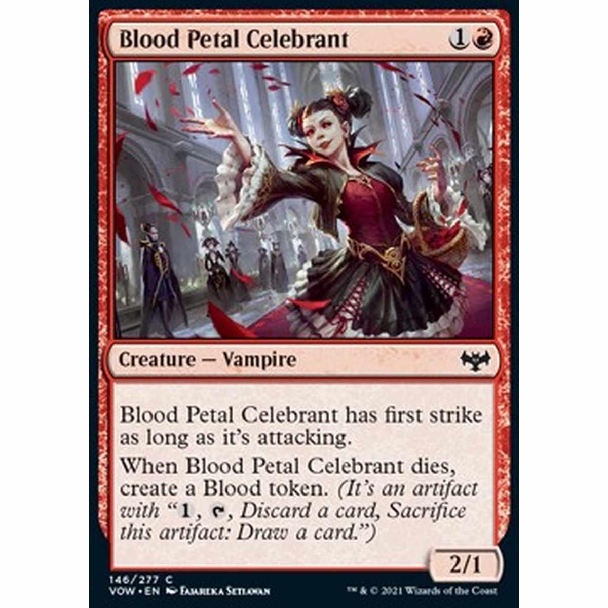 Blood Petal Celebrant - Celebrante dei Petali di Sangue - [VOW] [NM] [Foil]