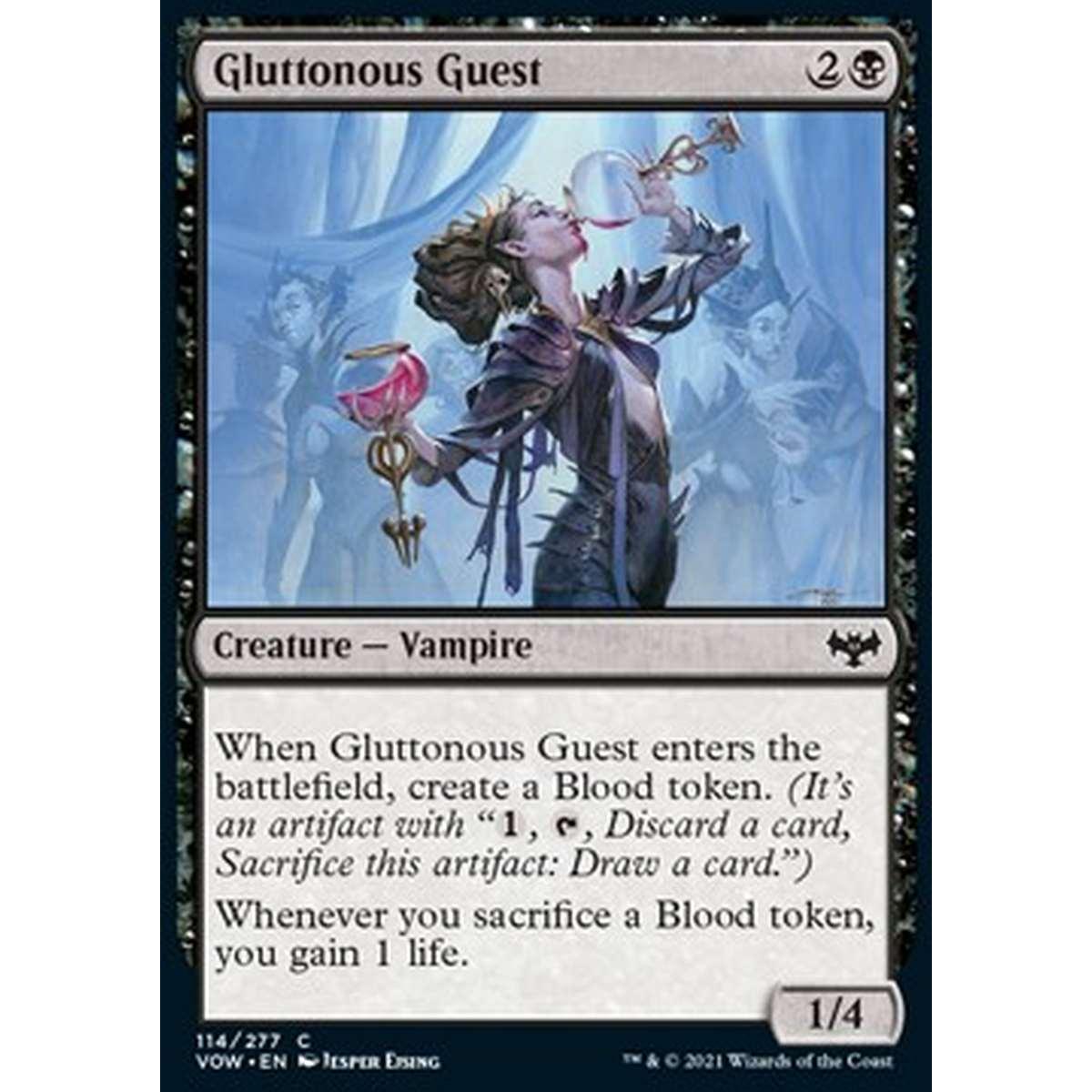 Gluttonous Guest - Invitata Ingorda - [VOW] [NM] [Foil]