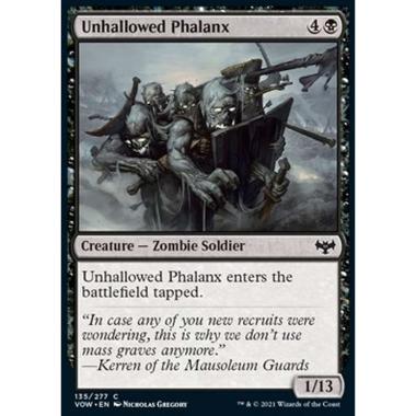 Unhallowed Phalanx - Falange Empia - [VOW] [NM] [Foil]