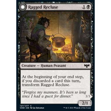 Ragged Recluse // Odious Witch - Eremita Cenciosa // Strega Odiosa - [VOW] [NM] [Foil]