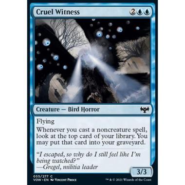 Cruel Witness - Testimone Crudele - [VOW] [NM] [Foil]