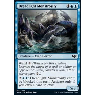 Dreadlight Monstrosity - MostruositÃ della Luce Agghiacciante - [VOW] [NM] [Foil]