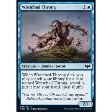 Wretched Throng - Moltitudine Abietta - [VOW] [NM] [Foil]