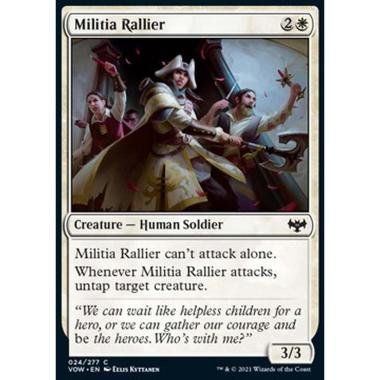 Militia Rallier - Spronatrice della Milizia - [VOW] [NM] [Foil]