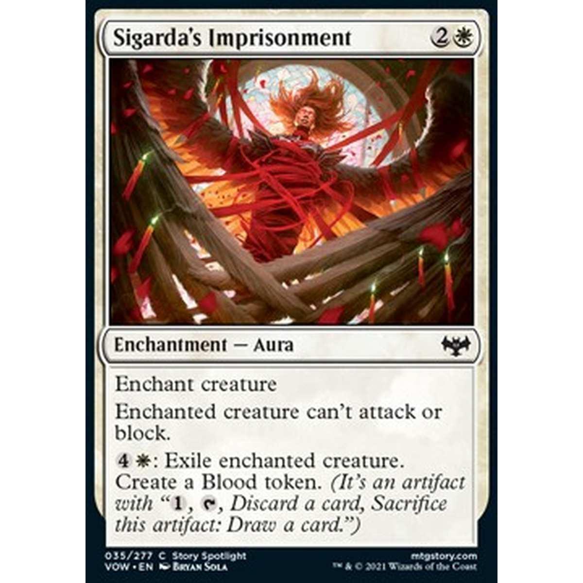 Sigarda's Imprisonment - Prigionia di Sigarda - [VOW] [NM] [Foil]