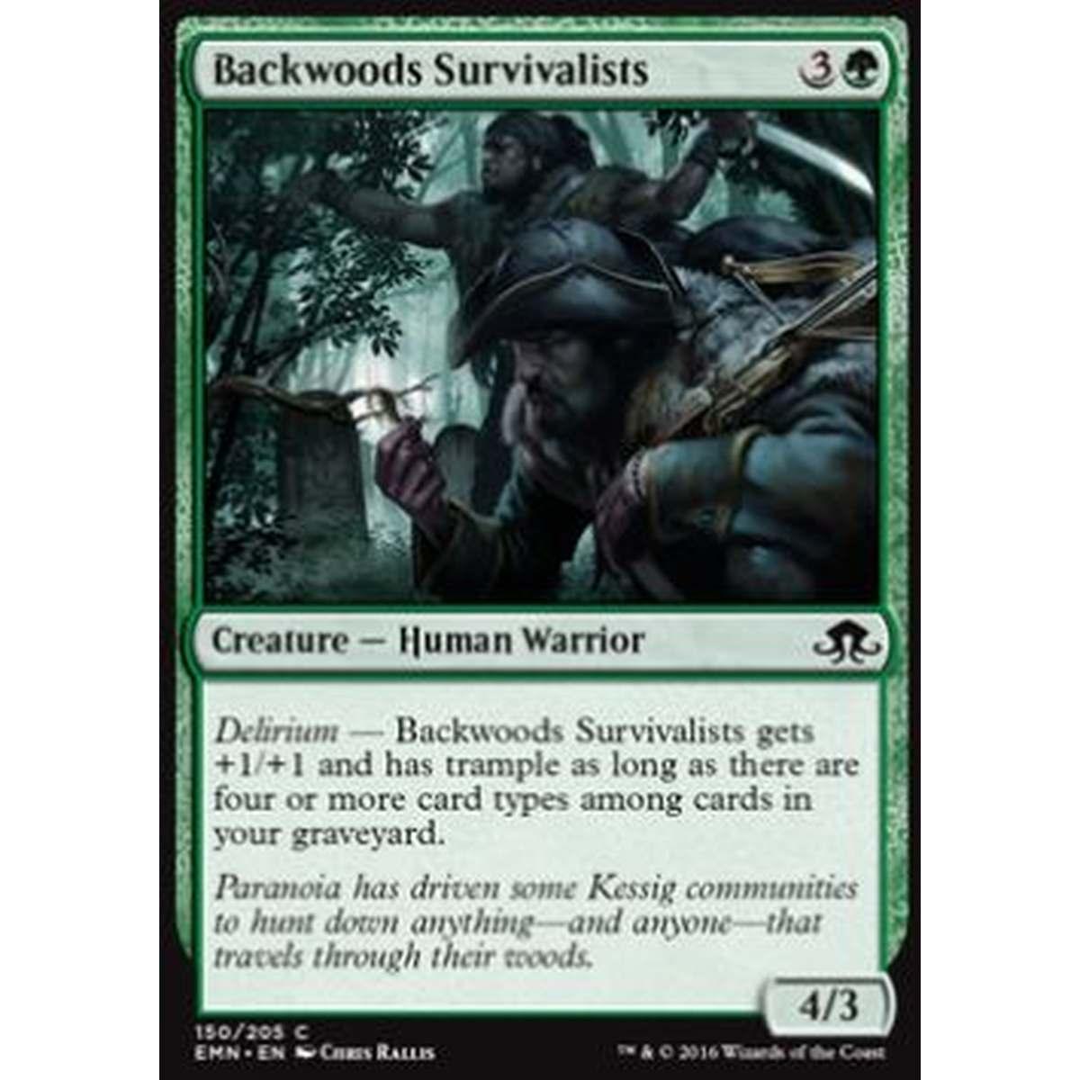 Backwoods Survivalists - Survivalisti della Boscaglia - [EMN] [NM] [Foil]