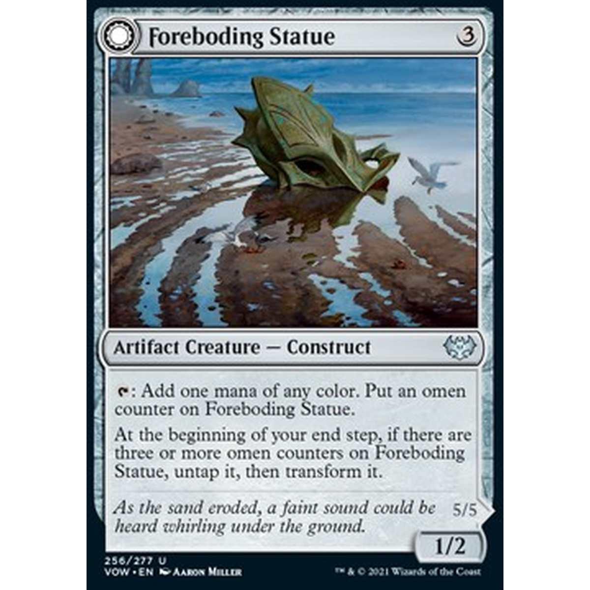Foreboding Statue // Forsaken Thresher - Statua del Presentimento // Picchiatore Abbandonato - [VOW] [NM]