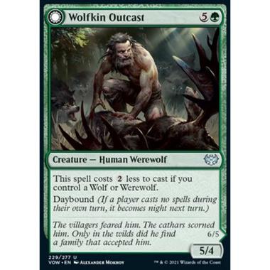 Wolfkin Outcast // Wedding Crasher - Reietto Lupesco // Imbucato Violento - [VOW] [NM]
