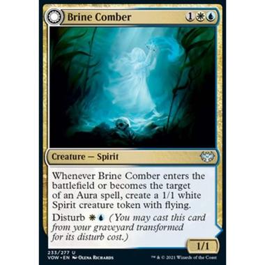 Brine Comber // Brinebound Gift - Setacciatrice del Mare // Dono Marino - [VOW] [NM]