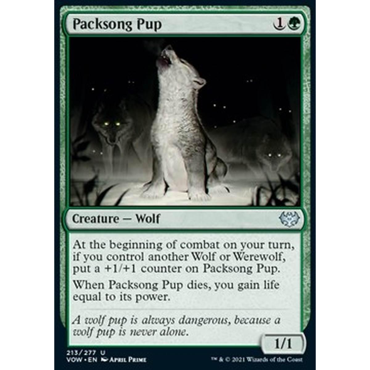 Packsong Pup - Cucciolo del Canto del Branco - [VOW] [NM]